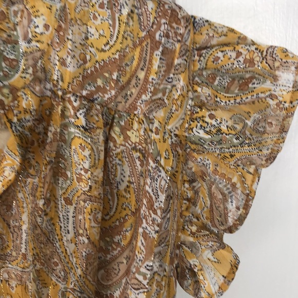 Rachael Zoe sheer blouse. - Picture 6 of 15